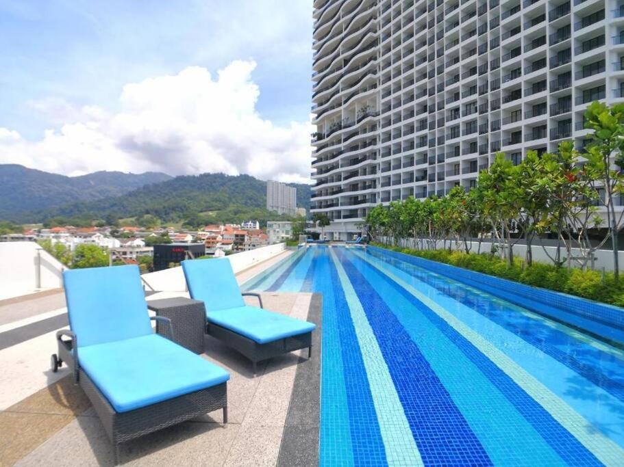 Deluxe Seaview Suite Twin Bed By The Only Bnb Tanjung Tokong Εξωτερικό φωτογραφία
